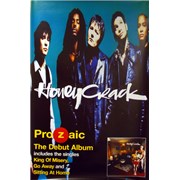 Honeycrack/ProzaicレコードLP1996年ホワイト限定盤 Honeycrack - Prozaic LP 1996 UK ORIG Epic Wildhearts